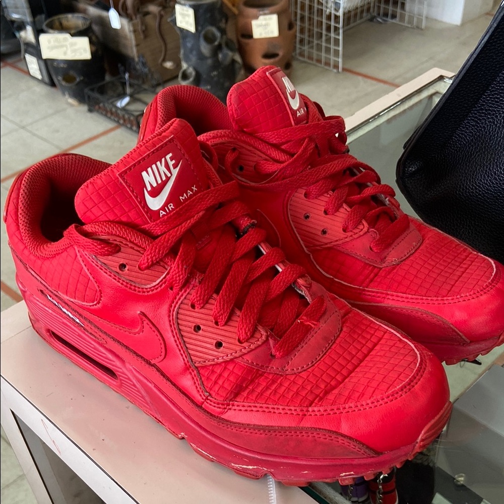 Nike Air Max Red Sneakers